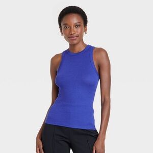 Navy Blue Tank Top by a new day